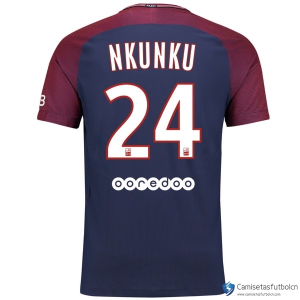 Camiseta Paris Saint Germain Primera equipo Nkunku 2017-18